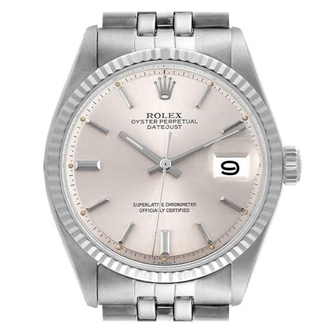 rolex oro quadrante bianco|orologio datejust oro bianco.